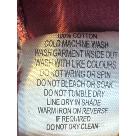 Princess Highway Size 6 Floral Pink & Brown High Waisted Overalls Cotton NWT - Picture 8 of 16